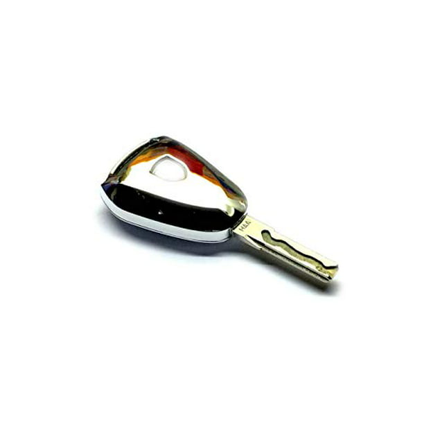Haneex Remote Key Cover for Porsche 987 997 Facelift Black Head Remote Key Case Metallic Blue 